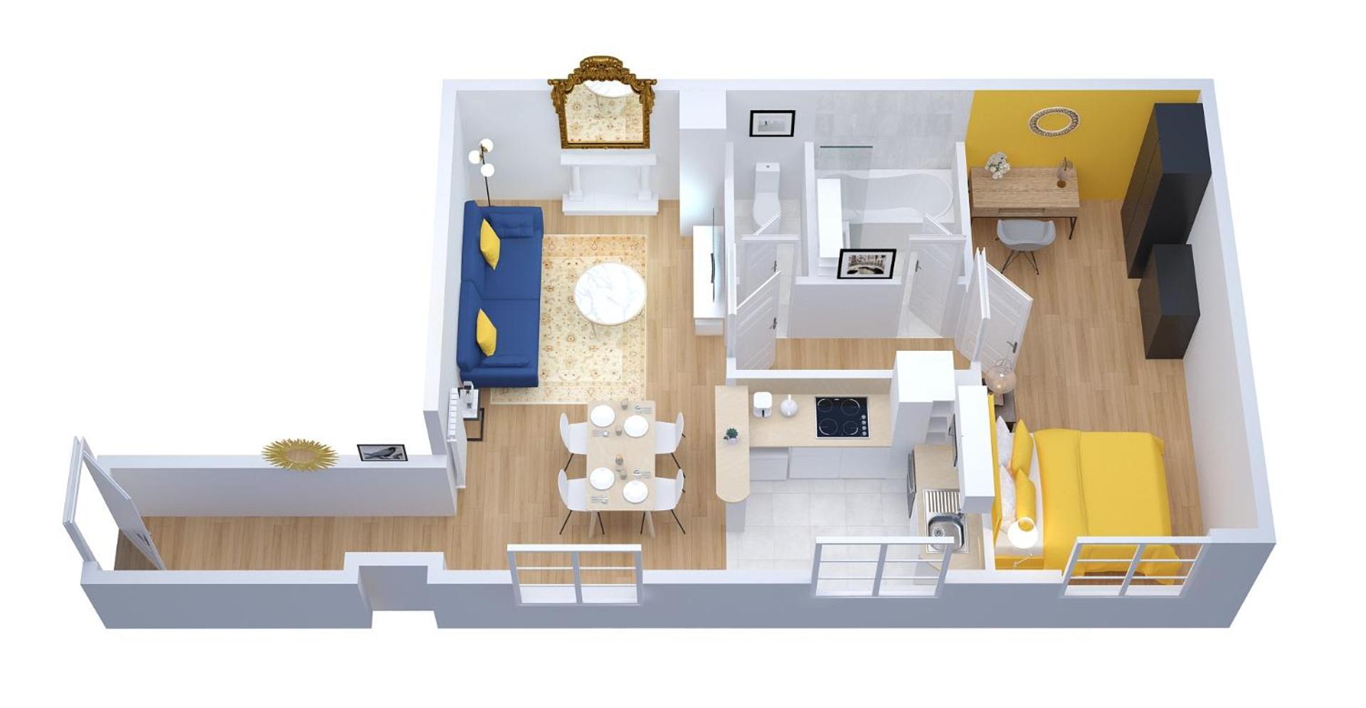 Appartement Orleans - Le Royal - Lumineux - Stationnement Extérieur photo